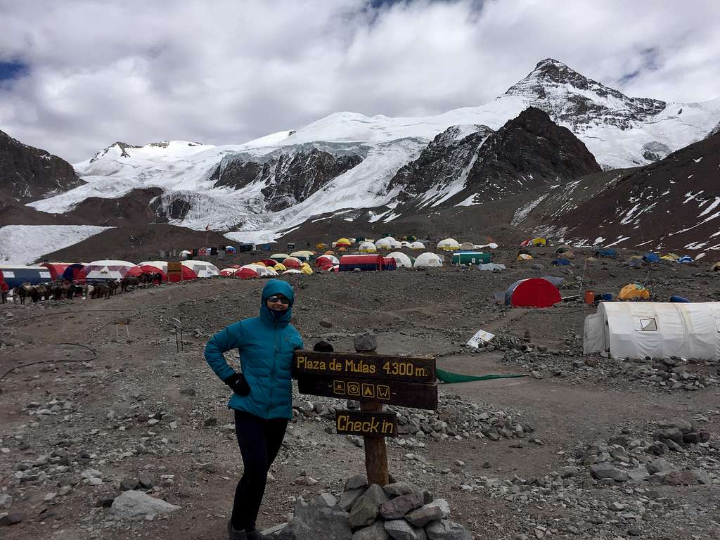 Plaza De Mulas, Base Camp Aconcagua