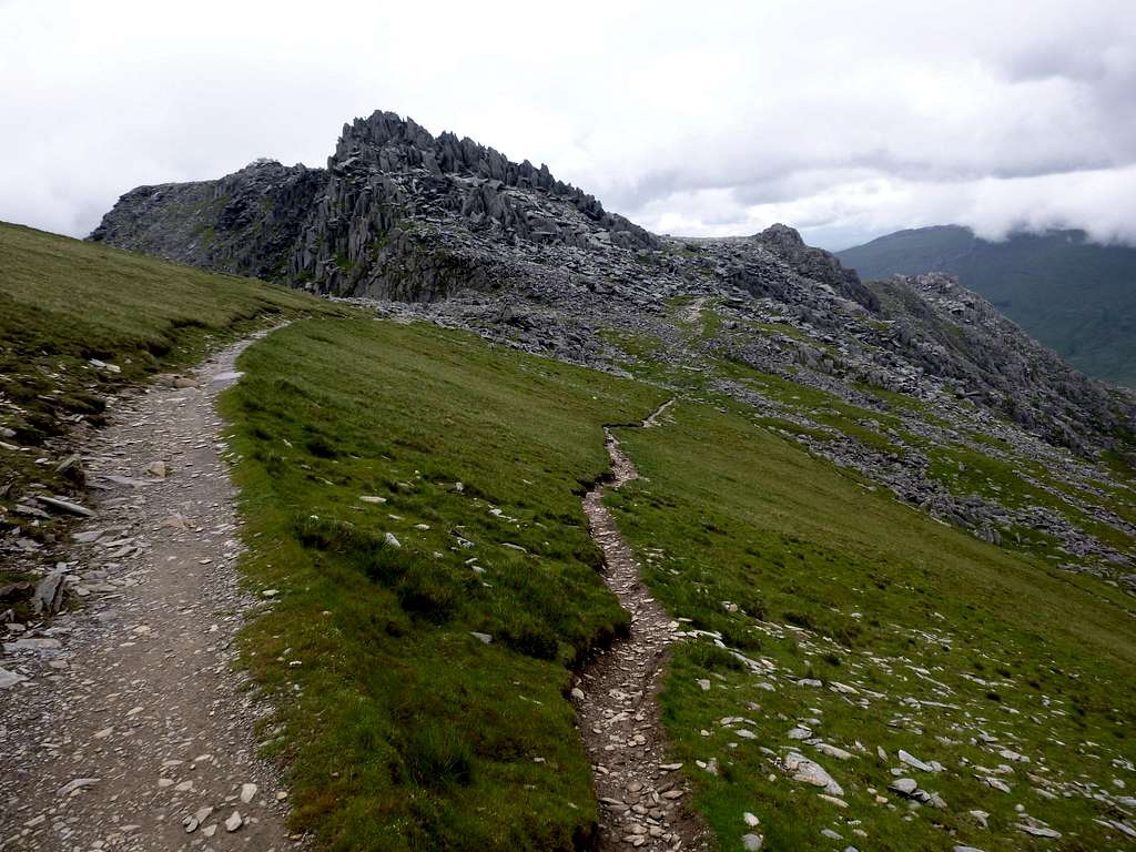 The High Trail across the Glyders