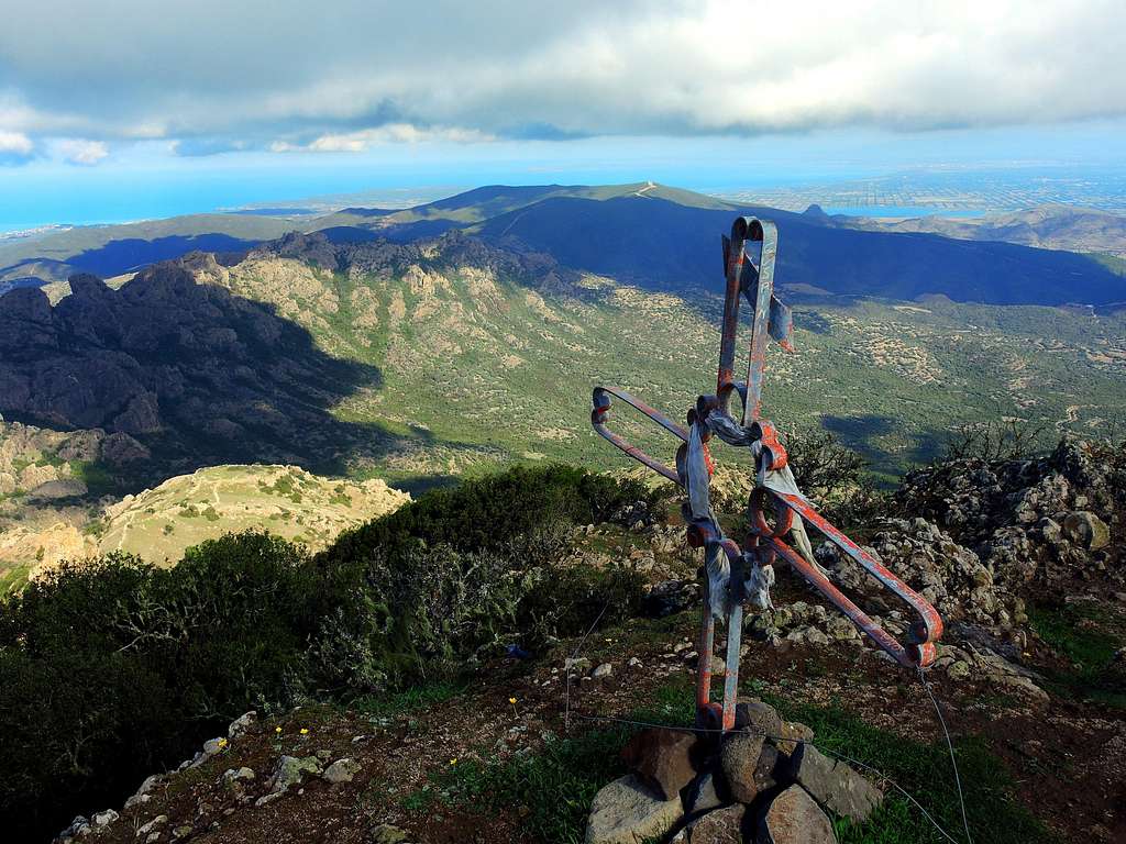 Monte Arcuentu, summit view