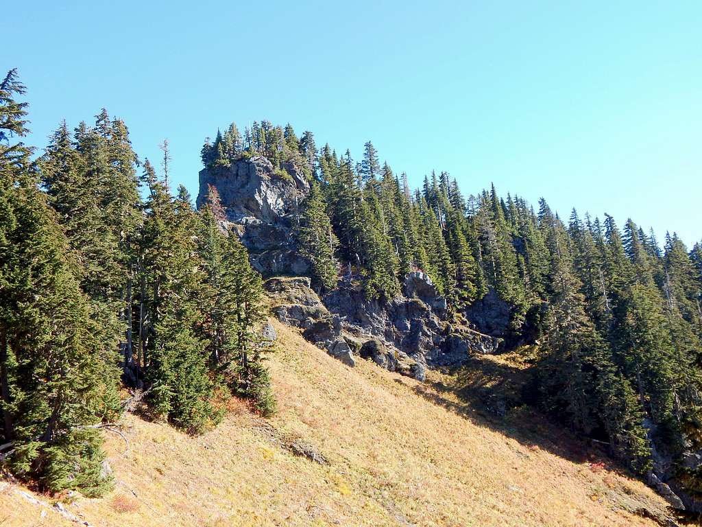 Jackman Peak from southwest