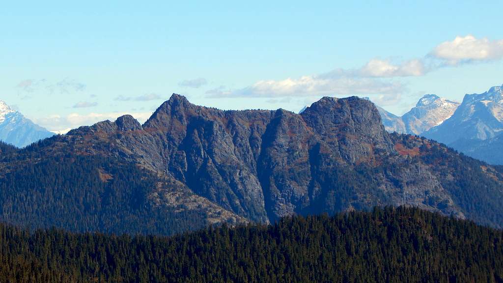 Diobsud Buttes from Jackman Peak