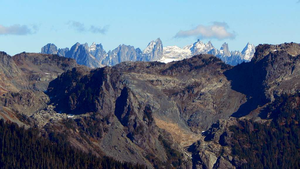 The Pickets from Jackman Peak