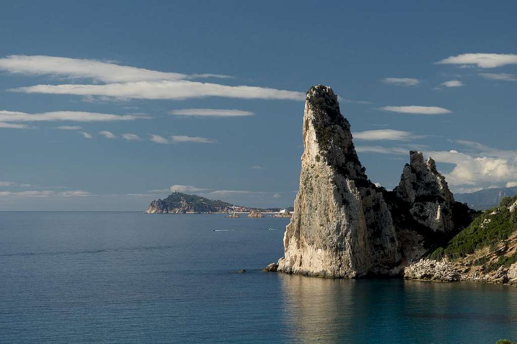 Arbatax peninsula and Pietra Longa