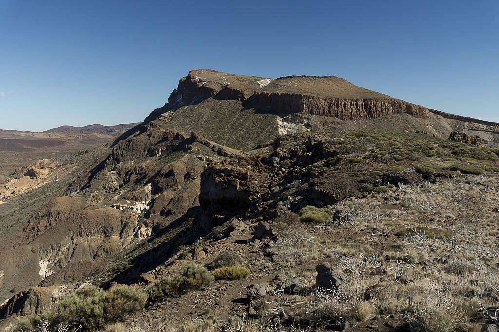 Guajara (2815m) seen from Lomo de las Mesas