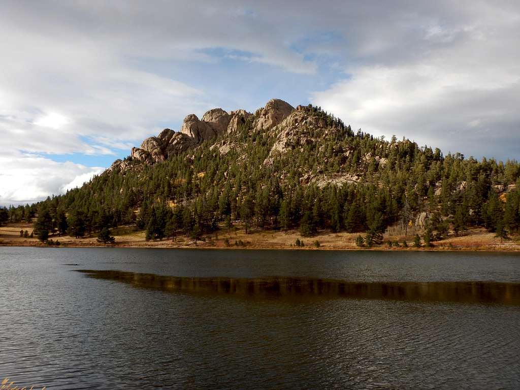 Lily Lake and Lily Mountain.
