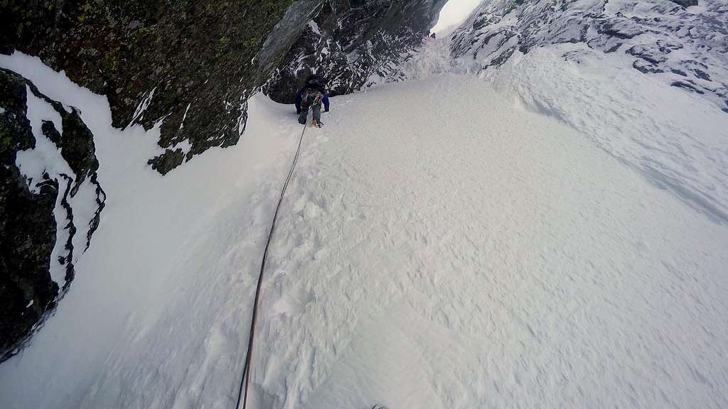 Pitch 2 Pinacle Gully