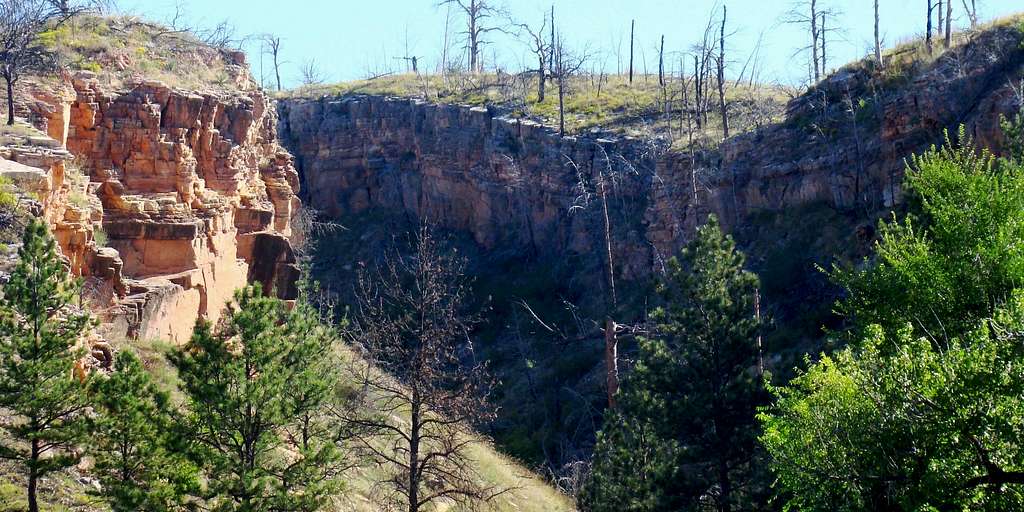 Canyon in the Southern Black Hills