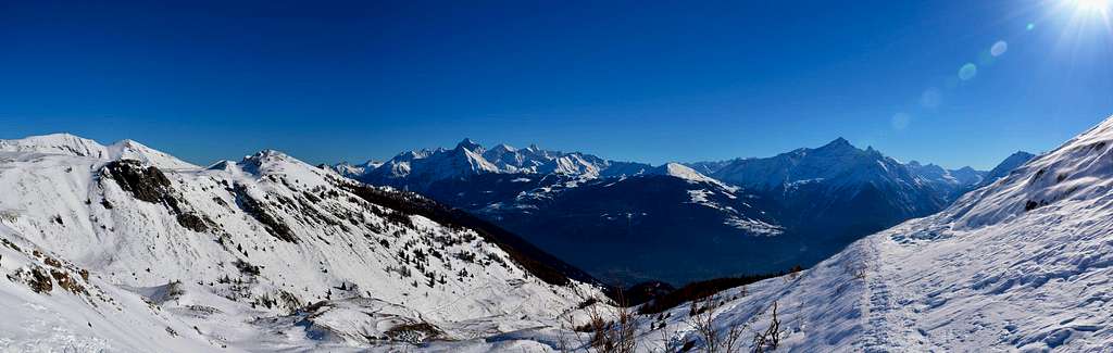 Monte Emilius and Gran Paradiso Group