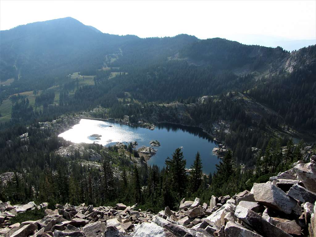 Lake Mary from Mount Millicent