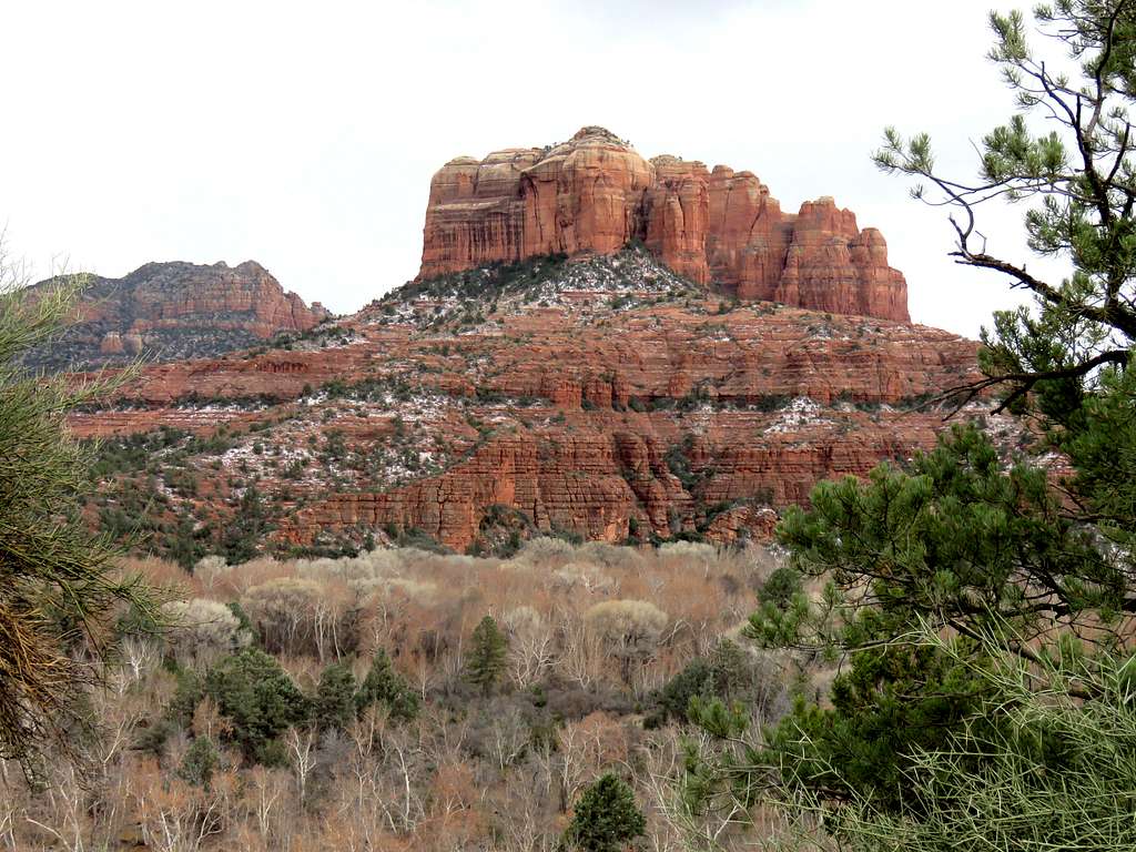 Cathedral Rock from Ridge Trail