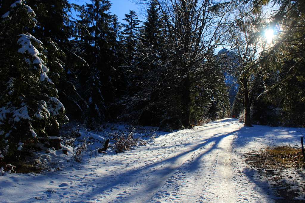 Xmas in Ruhpolding: Fischbachtal.