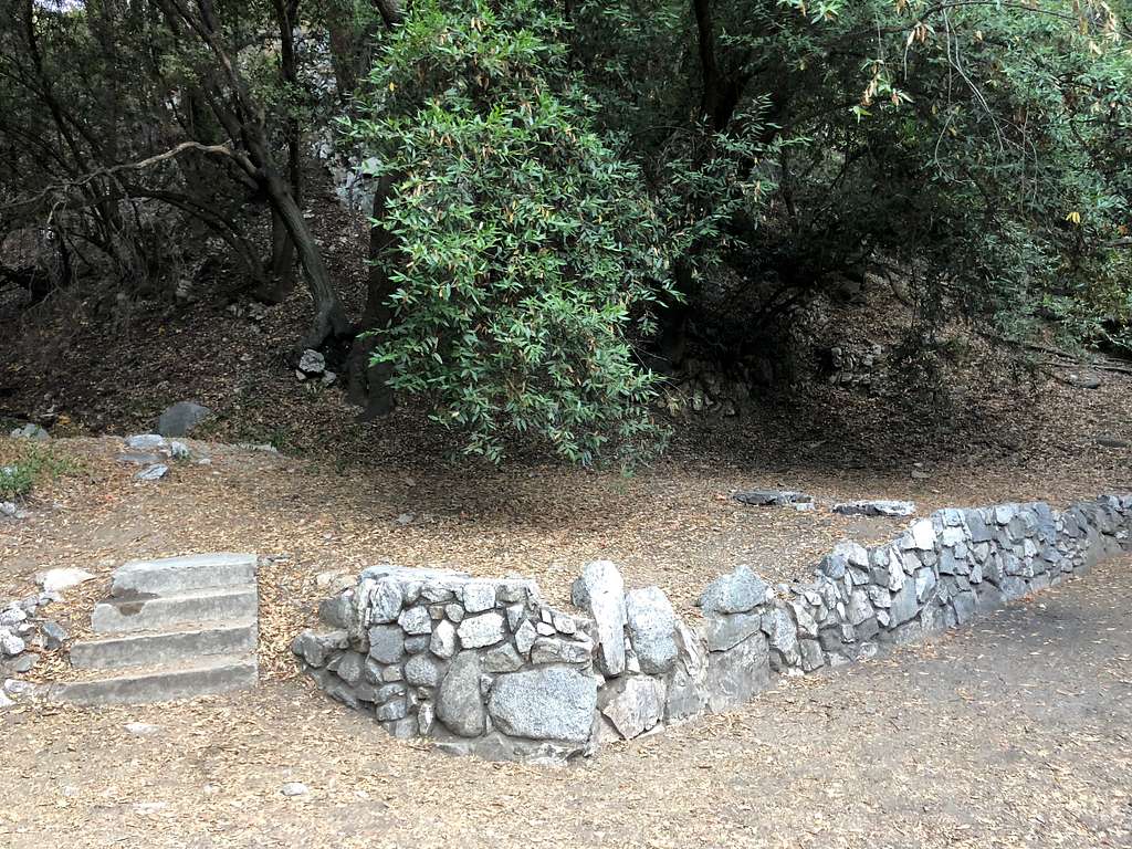 Orchard Camp ruins on Mt Wilson Trail