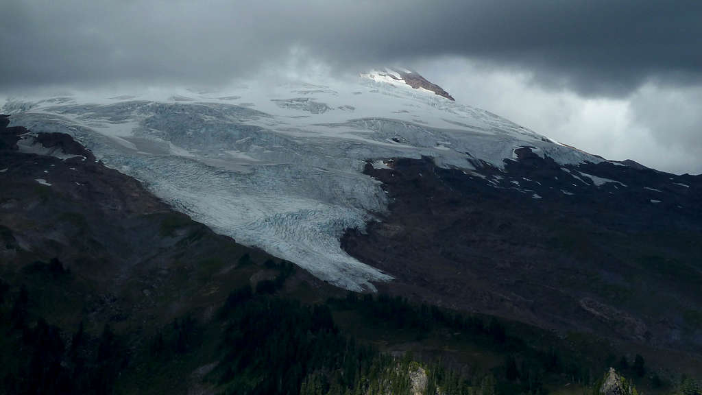 Easton and Squak Glaciers, Mount Baker.