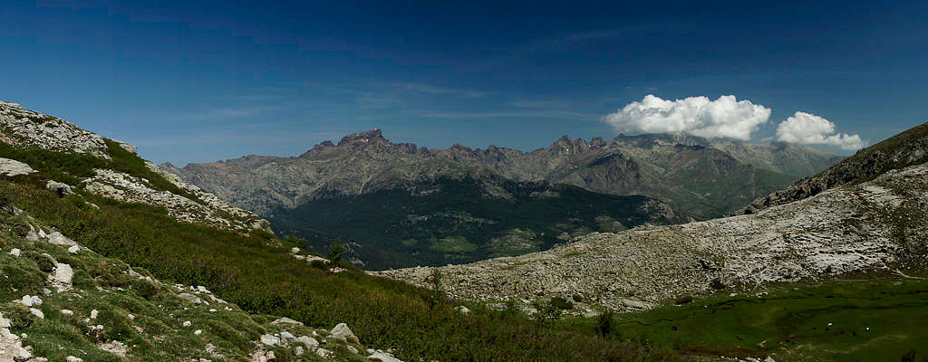 Paglia Orba (2525m) and Monte Cinto (2706m)