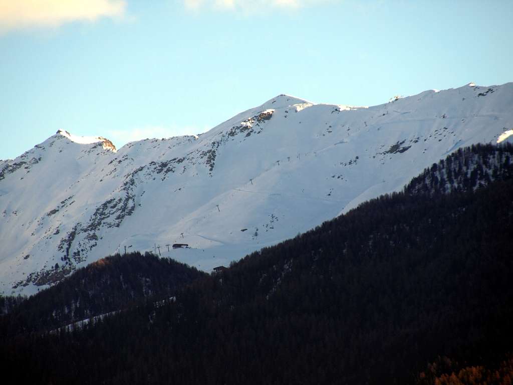 Piatta di Grevon & Pointe de Montpers or Mompers