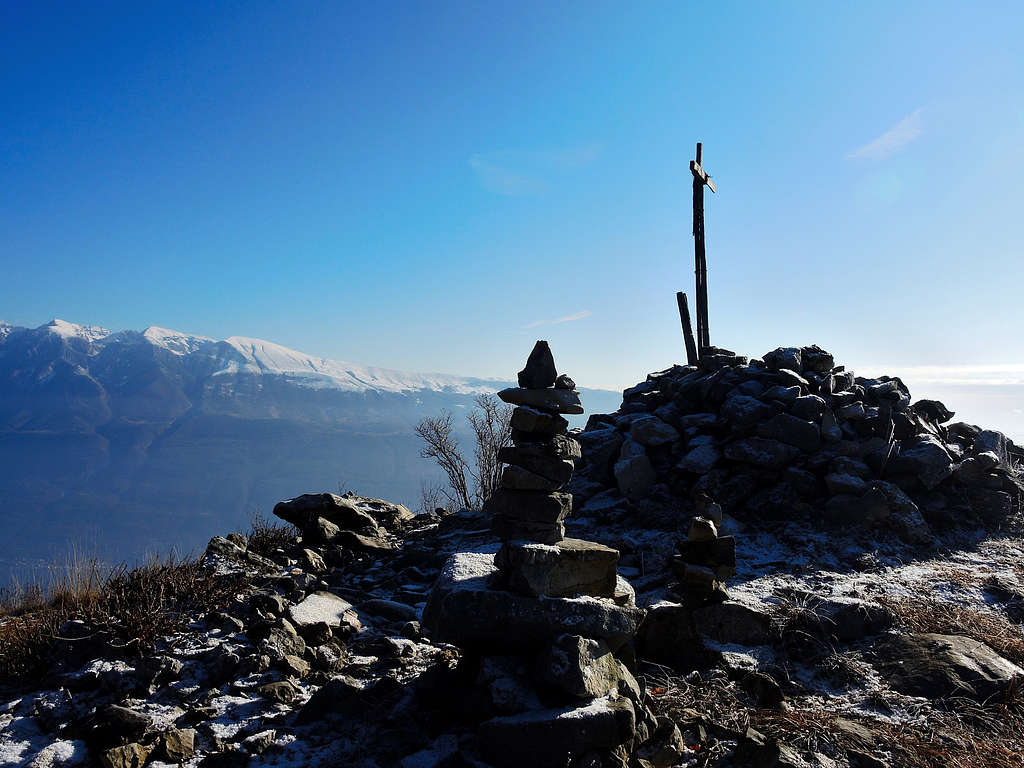 Monte Baldo seen from the summit of Cima Comèr