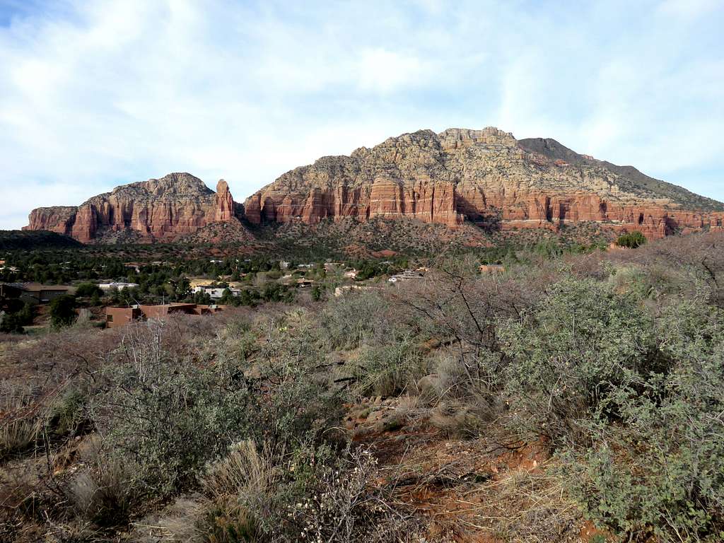 Lee Mountain from near Jacks Canyon Trailhead