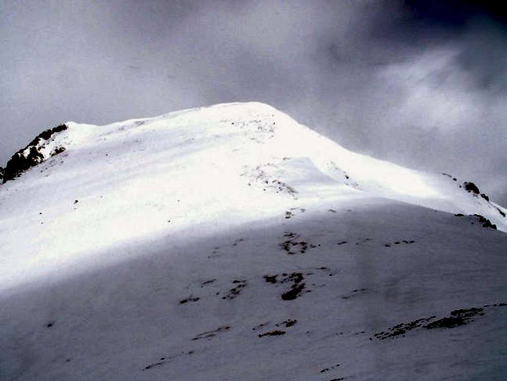 The south ridge of White Cap...