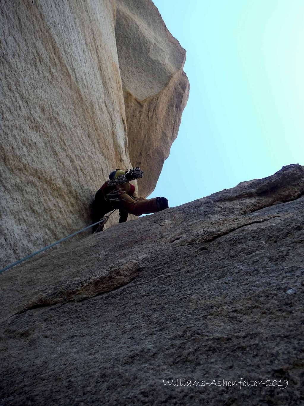 Dow leading Finley's Crack, 5.11a**