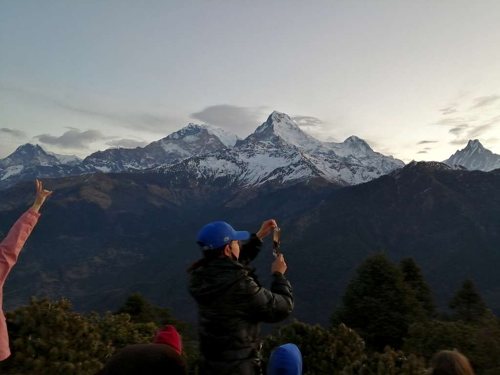 Panoramic view of Annapurna