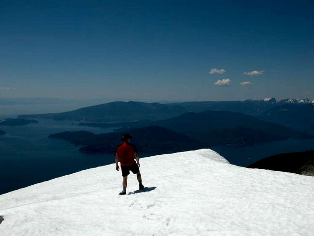 Summit of West Lion on a...