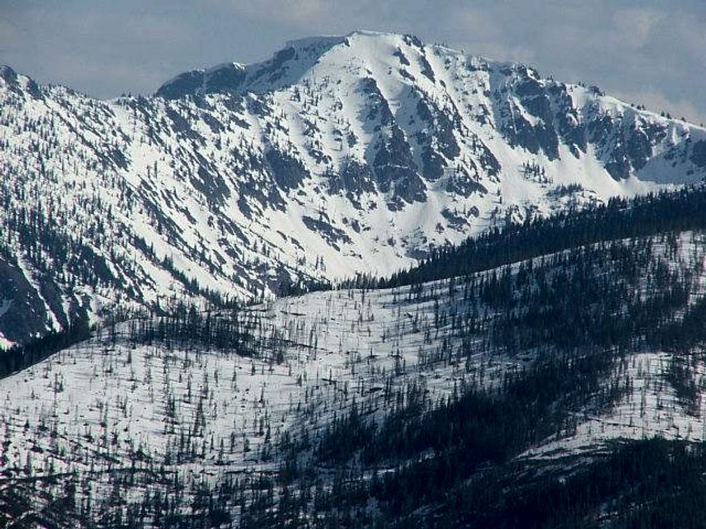 Stevens Peak as seen from...