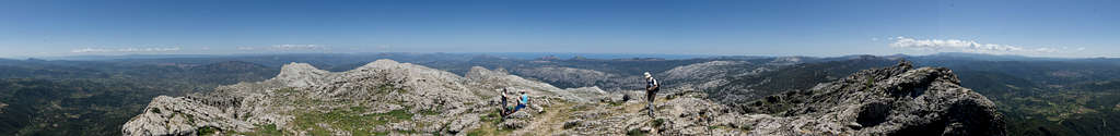360° summit panorama Monte Corrasi