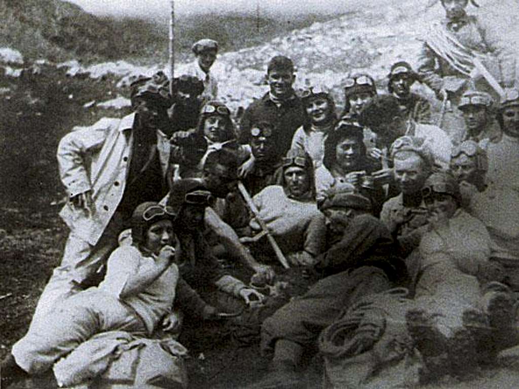 Climbing Kazbek in 1934