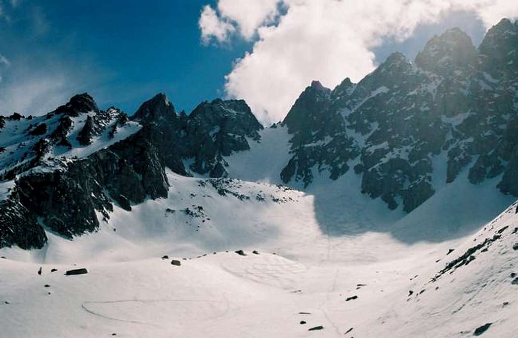 East Couloir (view from the...