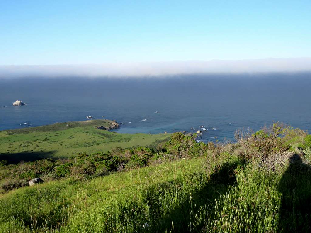 Pacific Ocean from the trail