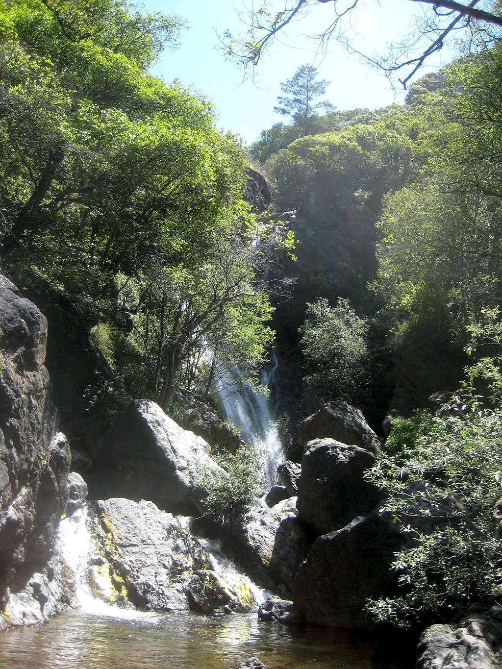 Salmon Creek Waterfall, near trailhead