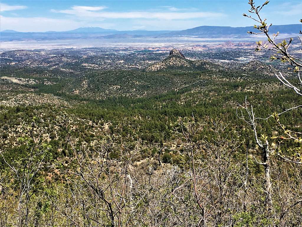 View of Thumb Butte from Williams Peak