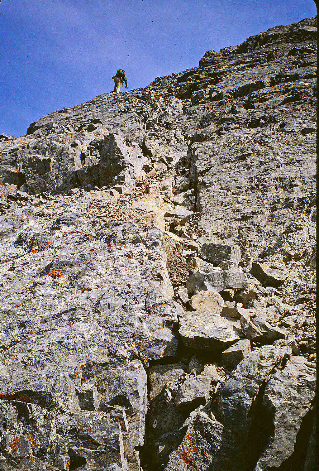 Borah Peak - tackling the summit block