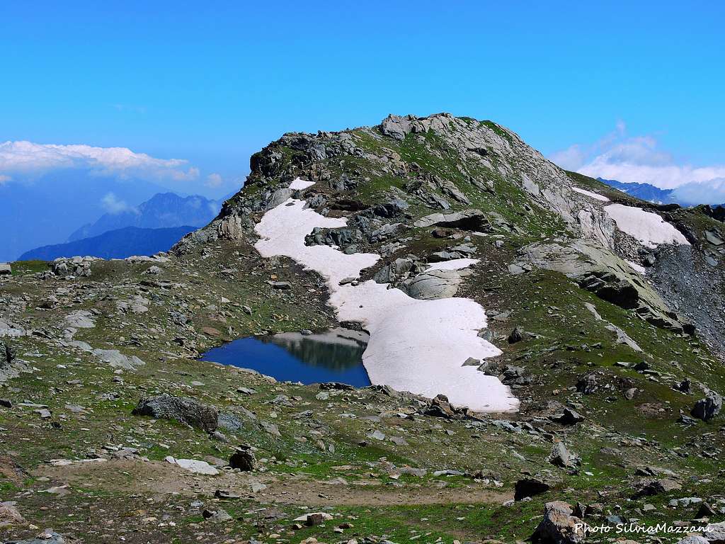The little Lago Gelato, Mont Glacier