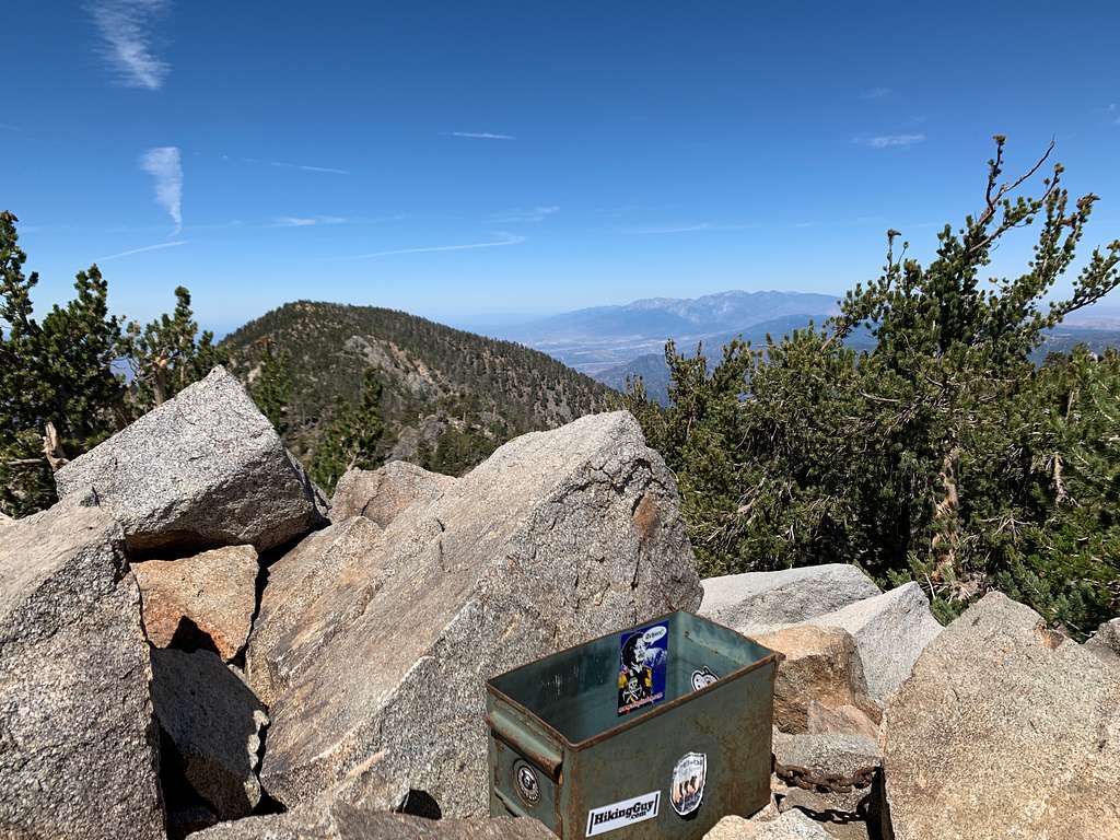 San Bernardino East Peak Trail Register