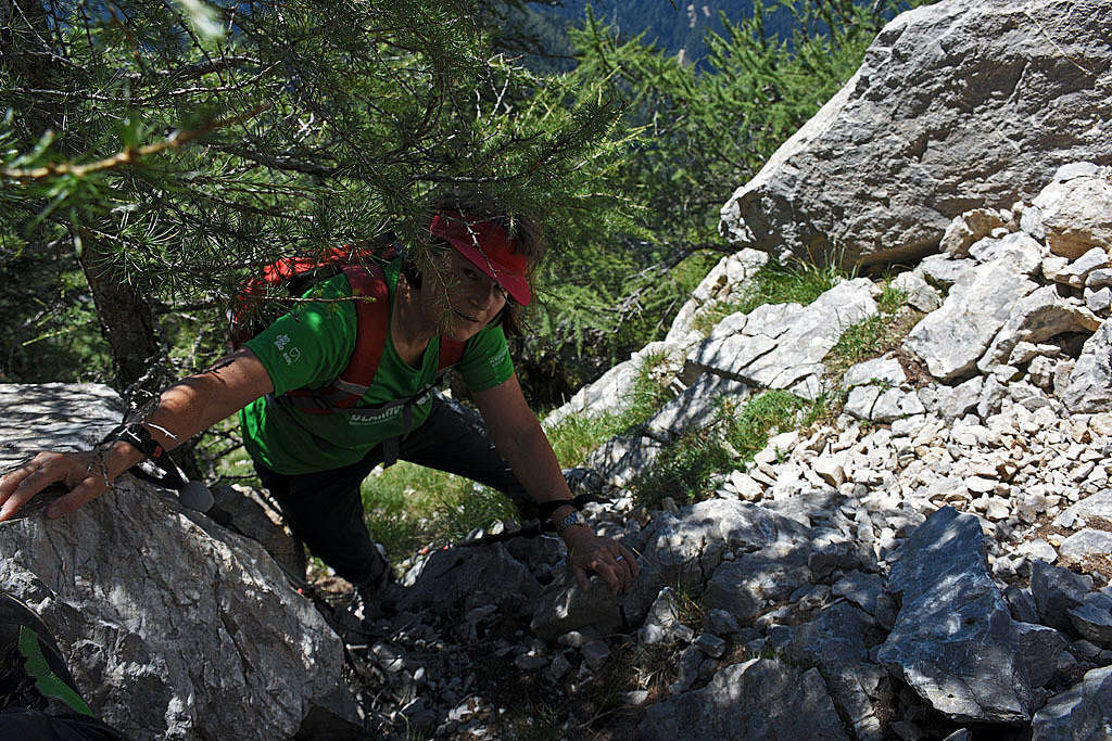 Scrambling on Virnikov Grintovec