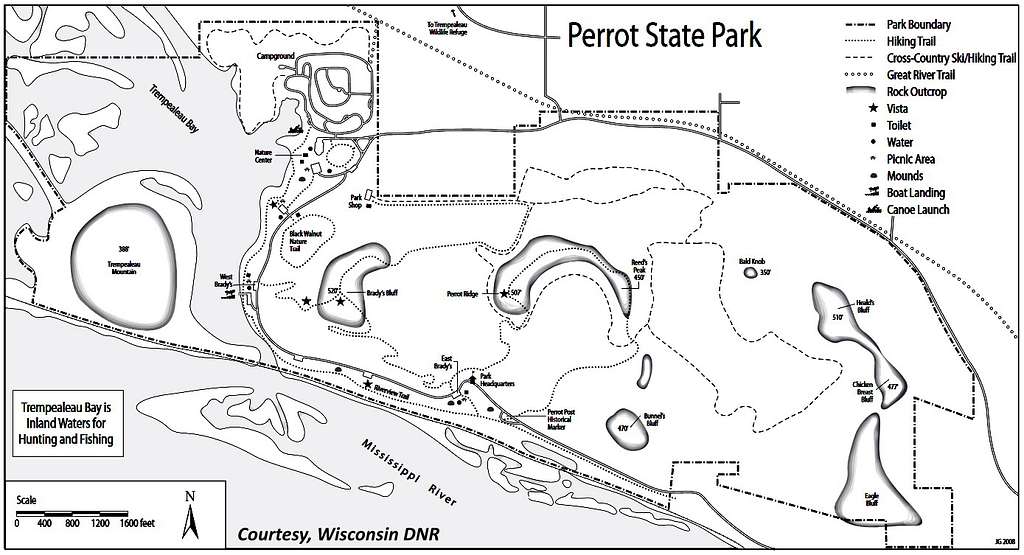 Perrot Trails Map