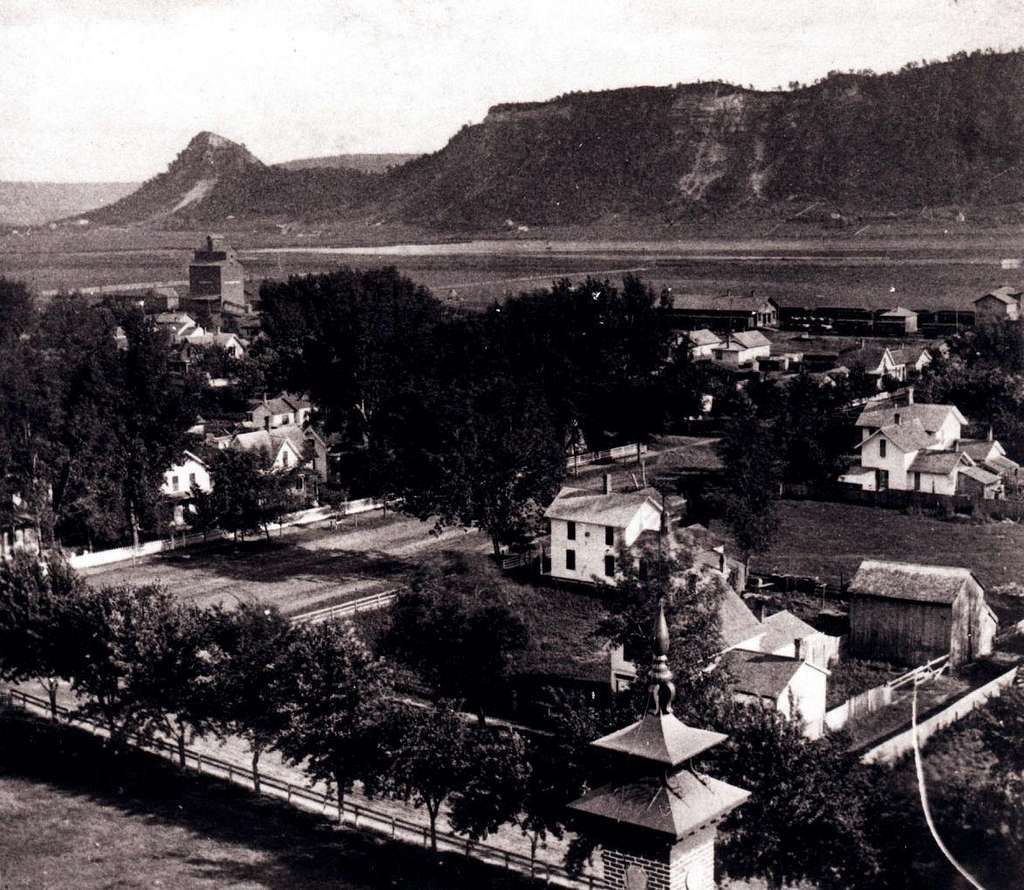 View Of Sugarloaf from Winona - Pre-mining