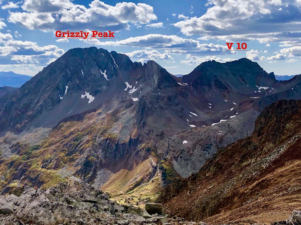 Grizzly Peak and V 10