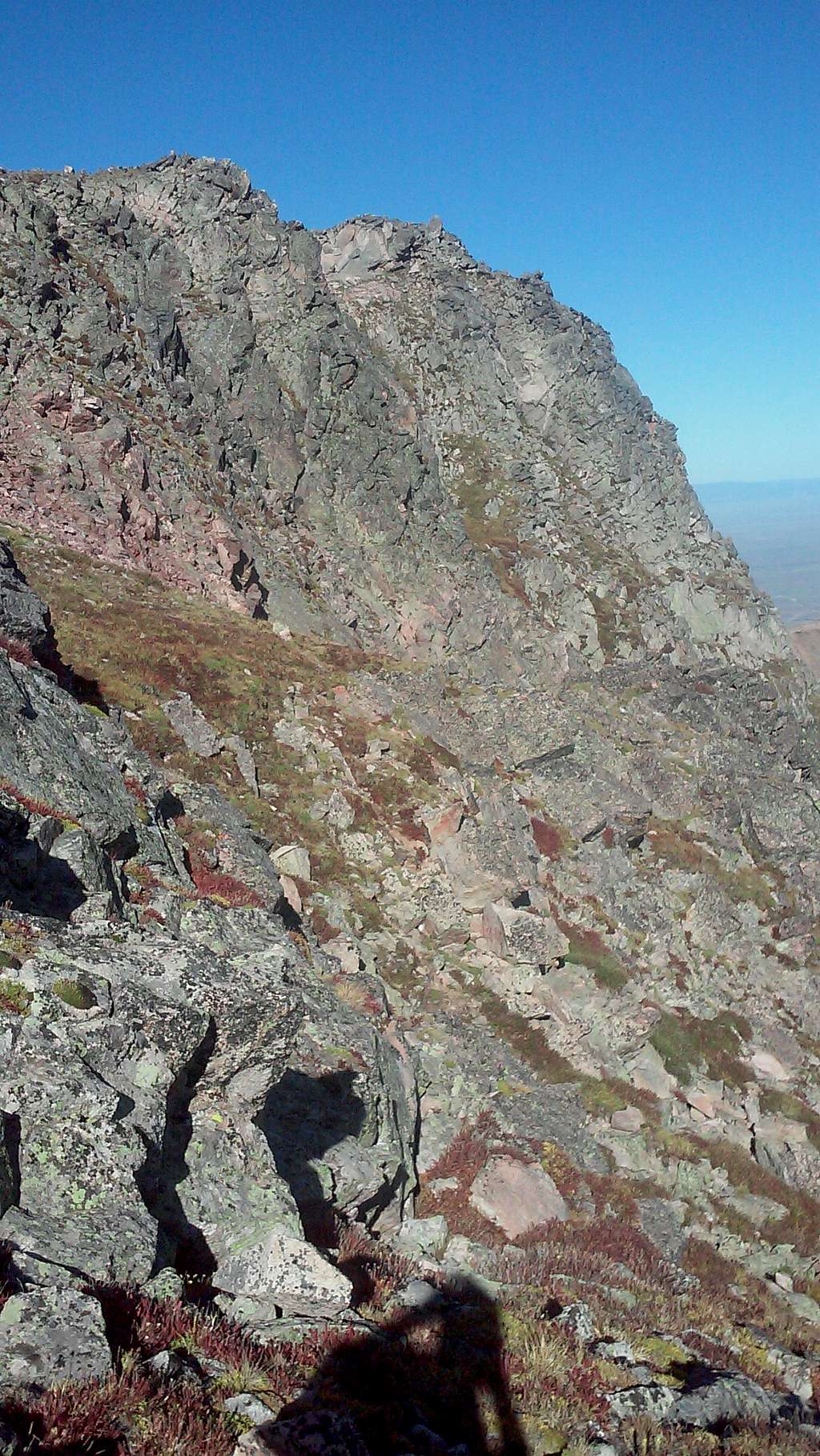 Puma Peak Summit from East Ridge