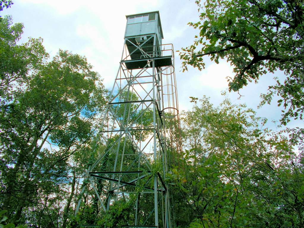 Saddle Mound Old Fire Tower