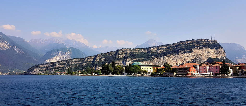 Monte Brione seen from the lake