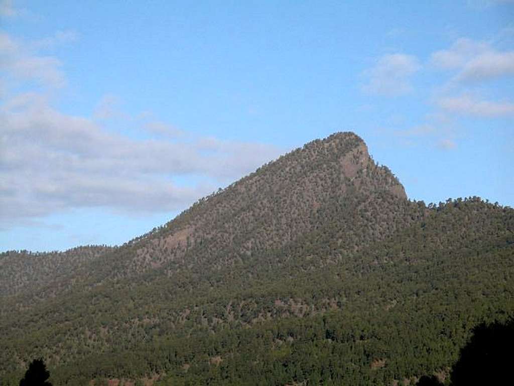 Pico Bejenado as seen from...