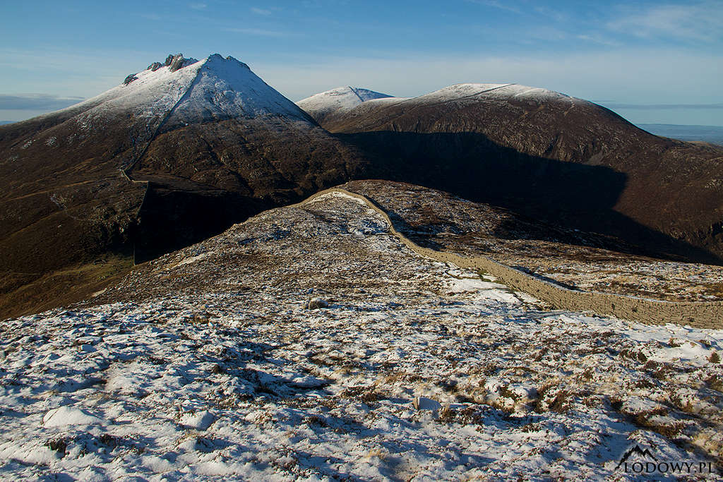 The Mournes in November snow