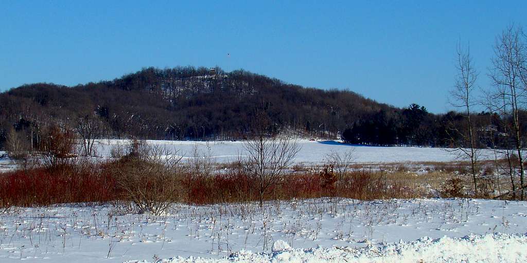 Winter on Elk Mound, Wisconsin