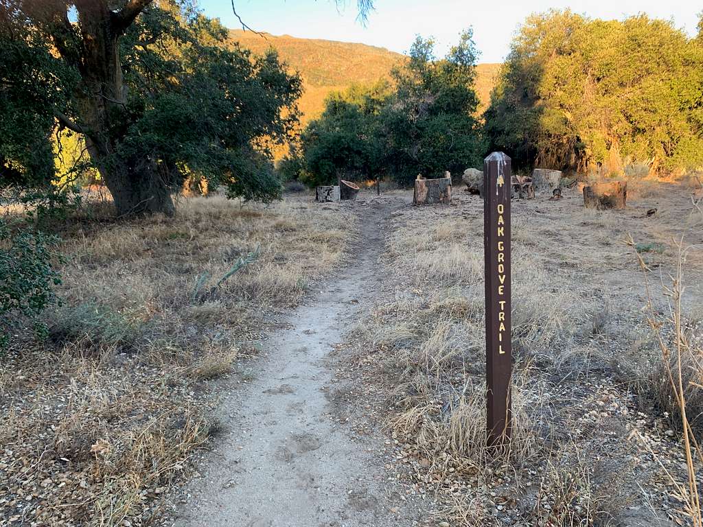 Oak Grove Trail Sign