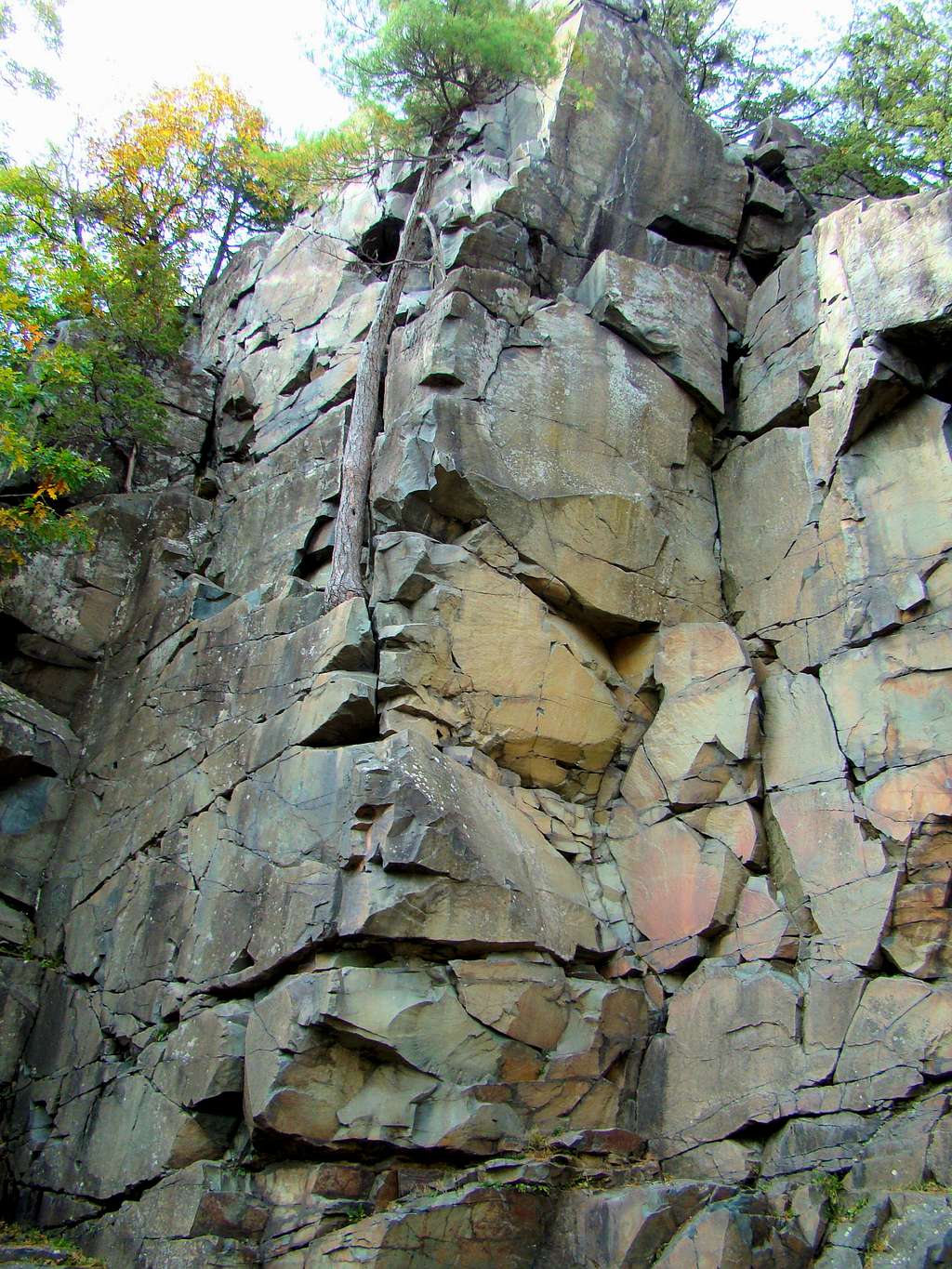 One of Many Rock Climbing Challenges