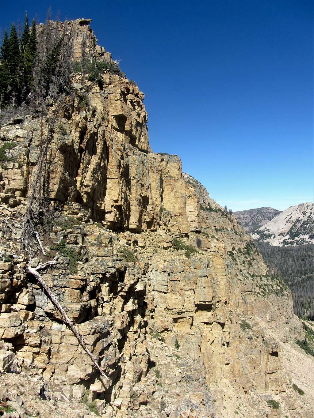 Southeast Ridge cliffs
