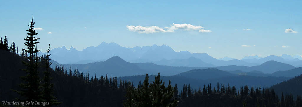 Looking Southwest from Cascade Lookout (Manning Provincial Park)