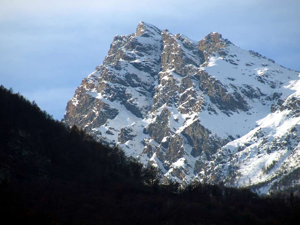 Mont Ruvic or Ruvì from Northeast